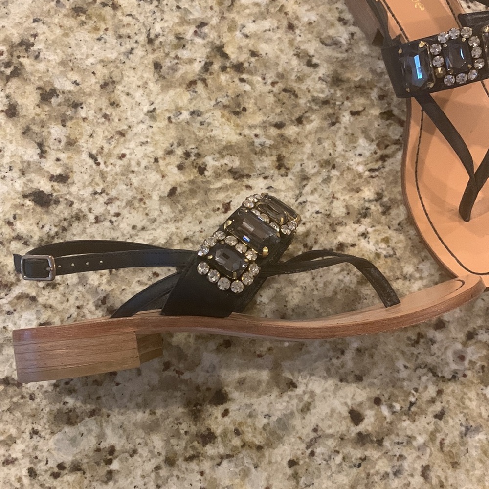 Beautiful jeweled Anthropologie sandals!! - Picture 3 of 5